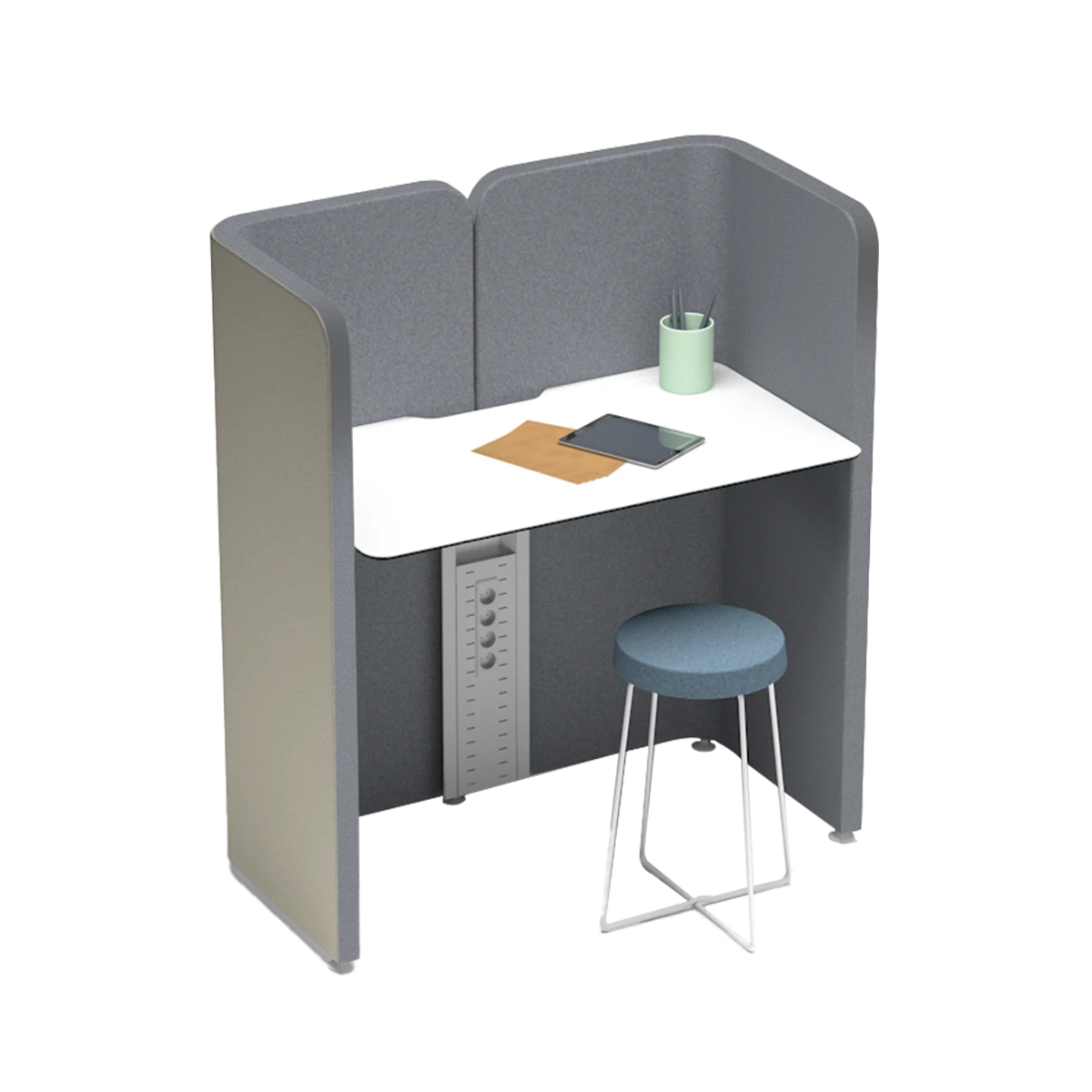 study desk let's think