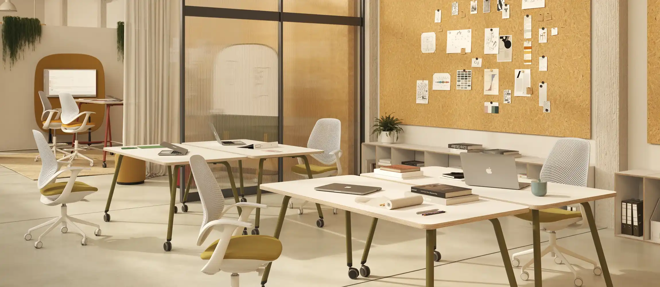 muvit desk for offices with wheels